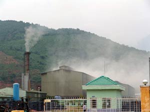 Remote control of factory emissions