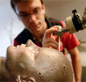Reproducing brain damage by microchip