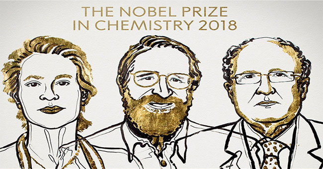 Research to create new drugs won the Nobel Prize in Chemistry 2018