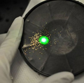 Research using a laser to fire weapons