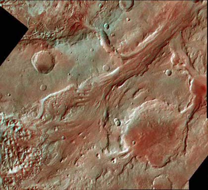 Researchers have succeeded in creating Mars topographic maps