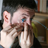 Restoring talents to paint with eyes