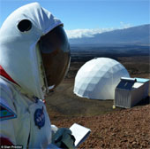 Reveal human food to Mars