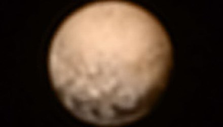 Reveal the latest image of Pluto