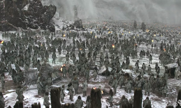 Reveal the technique of creating live corpses in Game of Thrones