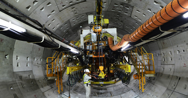 Revealing the first metro tunnel in Saigon