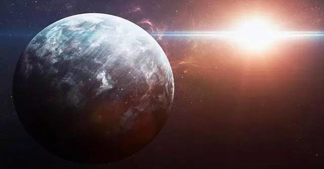 Revealing the impact of the planet 10 times larger than the Earth