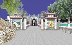 Reviving Thang Long by virtual reality technology