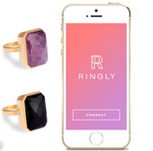Ringly - smart rings to receive signals on the phone
