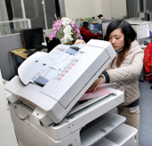 Risk of poisoning of office workers
