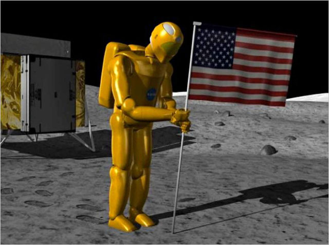 Robot astronaut: NASA's M Plan