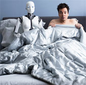 Robot 'attack' office
