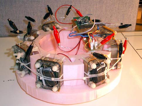 Robot eat living creatures