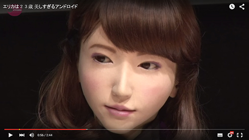 Robot has the gesture and speech as naturally as humans