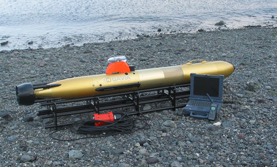 Robot ice ocean survey