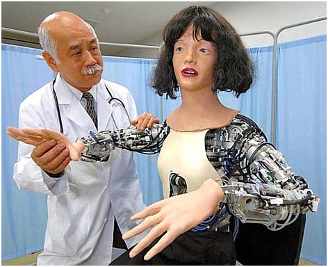 Robot is sick