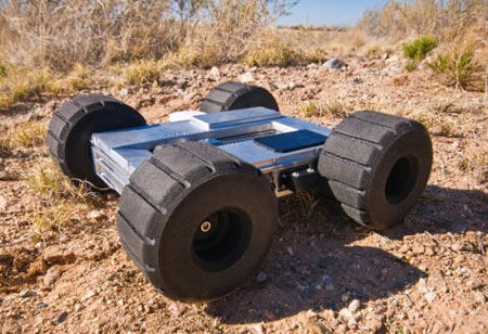 Robot jump fence