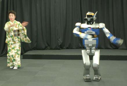 Robot learning to dance