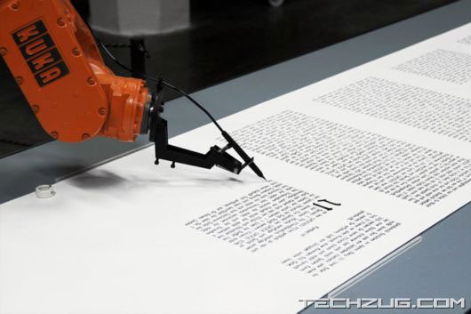 Robots can also write newspapers