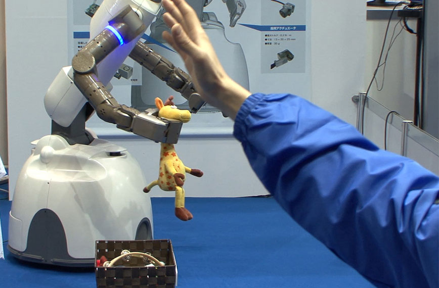 Robots clean the house