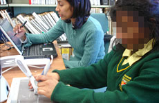Robots help blind children learn to write