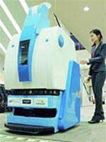 Robots help older people and people with disabilities buy goods