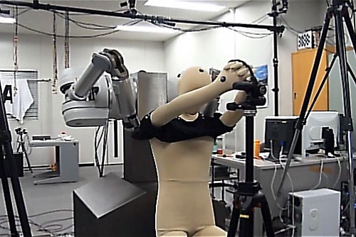 Robots help you get dressed