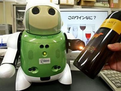 Robots taste wine