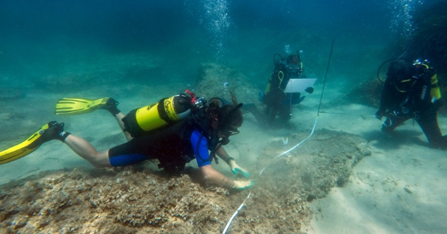 Roman city was sunk by tsunamis 1,600 years ago