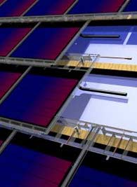 Roof tiles collect solar power