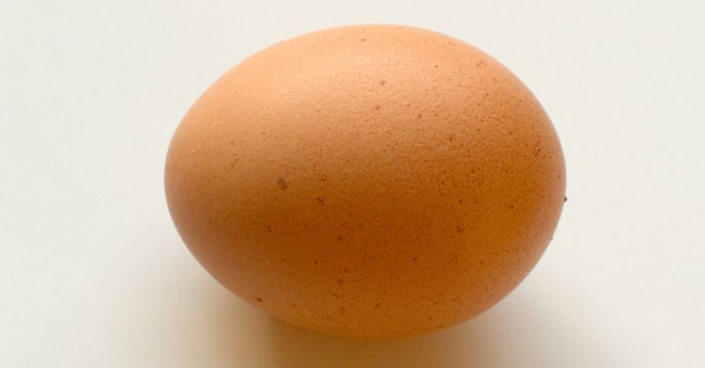 Rotate a boiled egg and you will see the magic happen