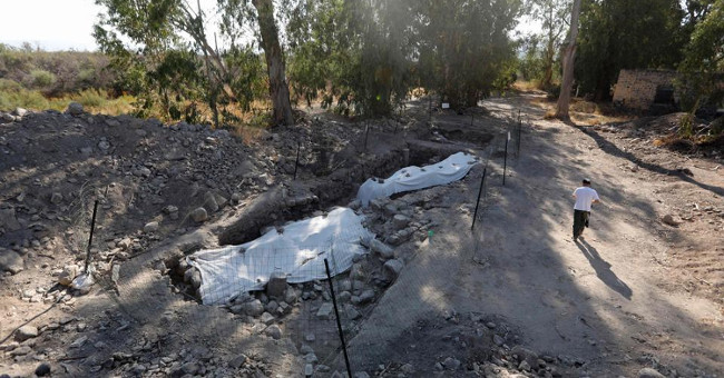 Ruining the village of the homeland of Jesus' apostle