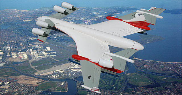 Russia built amphibian transport of weight ... 1,000 tons