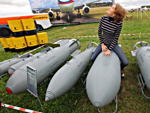 Russia invented a fire-fighting bomb to prevent fires