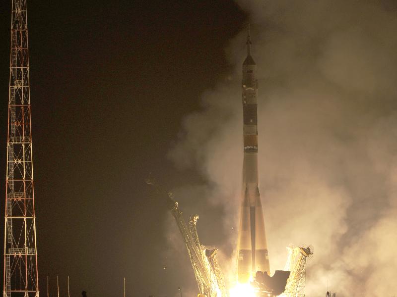 Russia launched a joint ship to bring 3 astronauts to ISS
