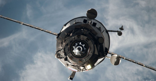 Russia launched a space transport ship carrying 2.4 tons of cargo to ISS