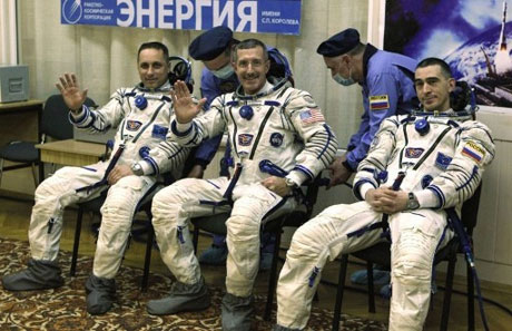 Russia launched ships to send people to ISS