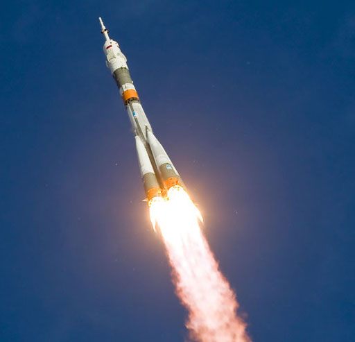 Russia launched TMA-06M onto the International Space Station