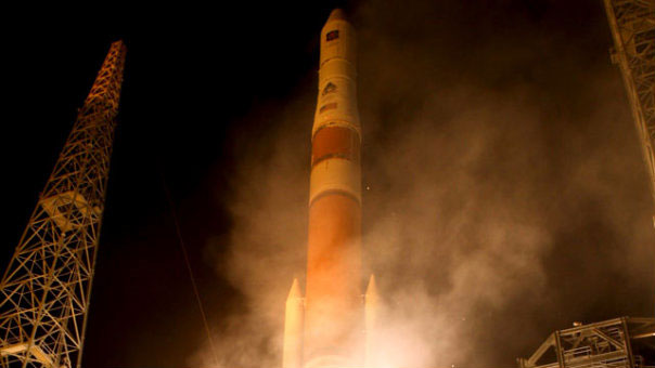 Russia launched two communication satellites into Earth's orbit