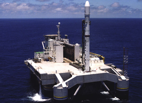 Russia successfully launched the US satellite from the launch pad