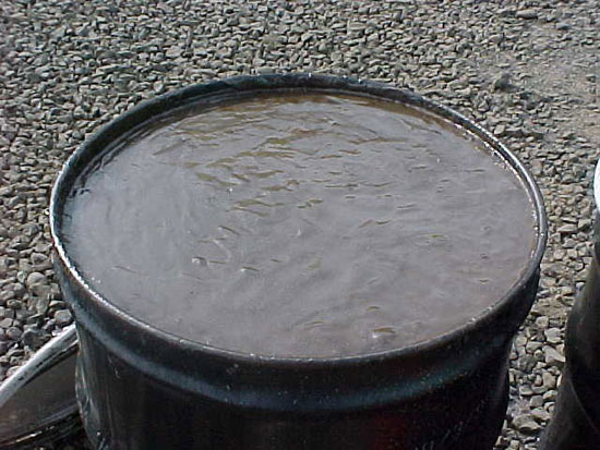 Russia successfully separated biodiesel from mud