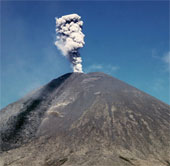 Russian Far Eastern volcano sprayed ashes 6.5km high