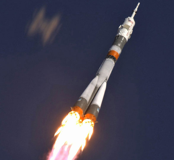 Russian rocket launcher Soyuz carries 6 satellites
