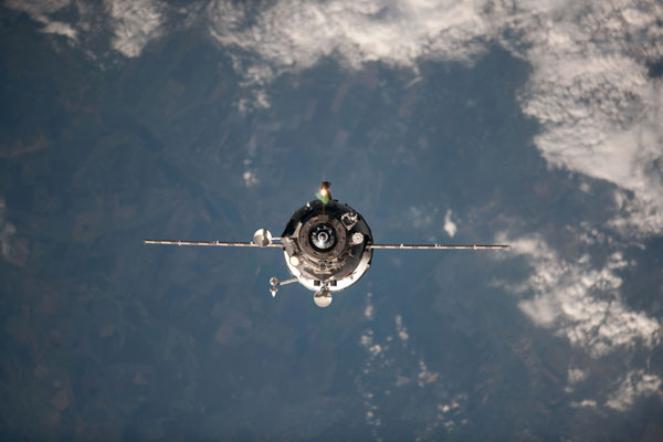 Russian spacecraft 'resting' in the Pacific Ocean