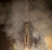 Russian spacecraft to ISS carries Olympic torch