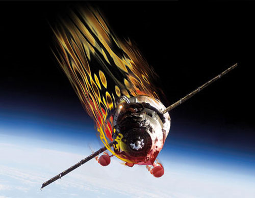 Russian spacecraft will fall next week