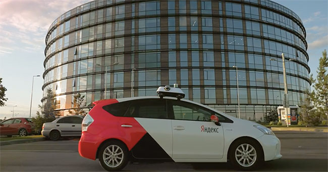 Russian taxi test unmanned