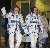 Russian-American fleet on ISS returns safely to Earth