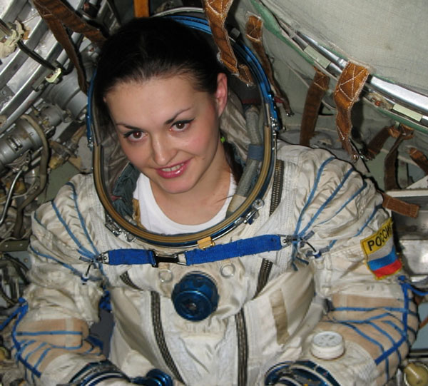Russia's first female astronaut to ISS