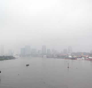 Saigon was in fog again
